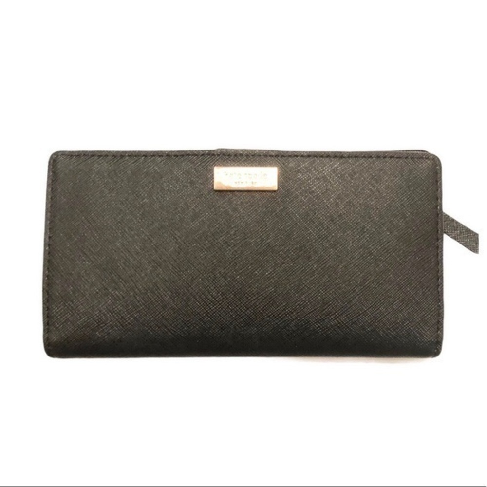 Kate spade black bifold wallet